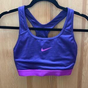 Nike Dri Fit Sports Bra. Size medium.